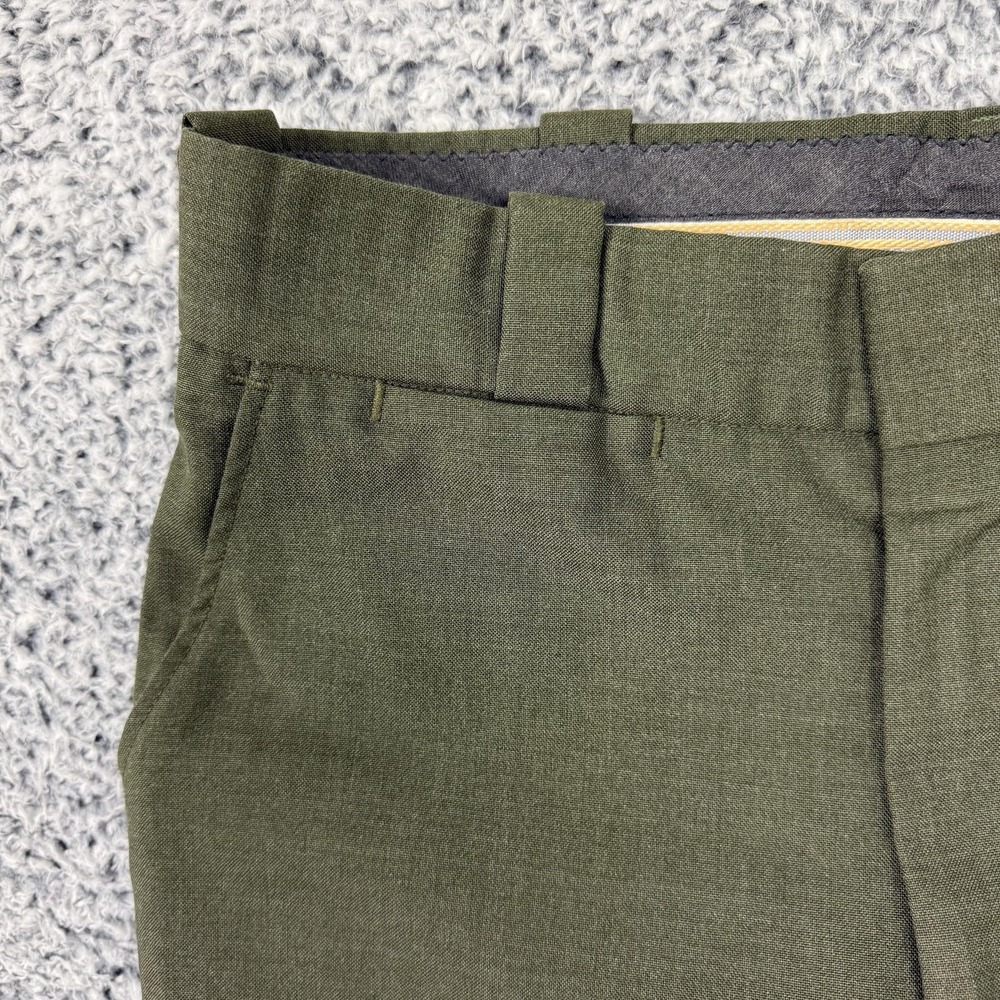 Vintage National Park Service Pants Mens 31x30 Green Wool Blend R&R Uniforms - Picture 7 of 15